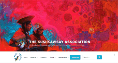 Desktop Screenshot of kusikawsay.org